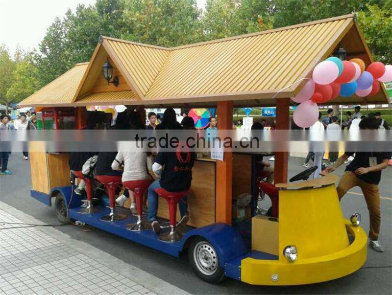 Electric Mobile store coffee kiosk/ice cream cart for sale