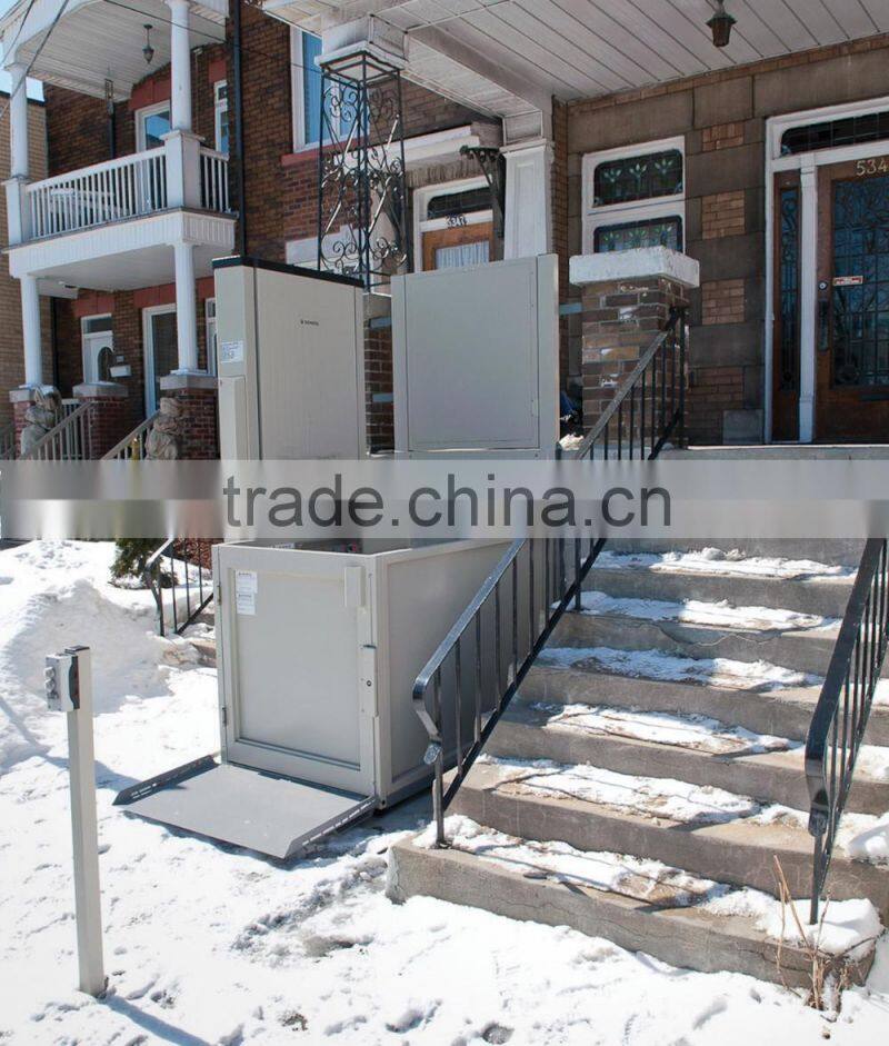 wheelchair Porch lift 1M hydraulic home elevator vertical wheelchair disabled lifter