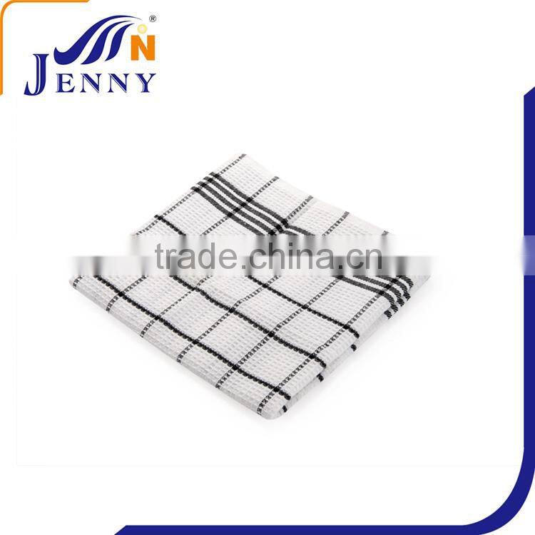 100% cotton yarn dyed plain weave tea towel kitchen towel