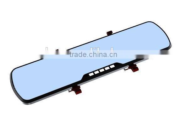 5.0" LCD display Android System GPS Navigation rearview mirror car black box