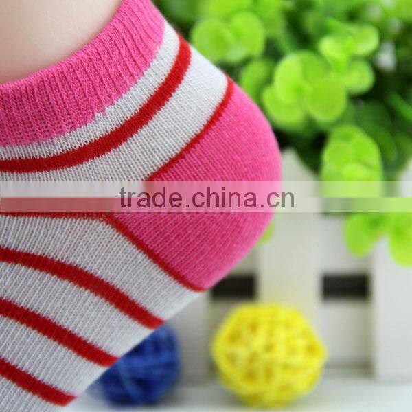 GSW-10 Custom High Quality 100% Cotton Women Ankle Socks