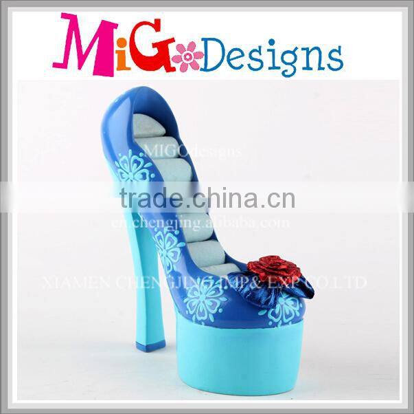 Jewellery Box Ring Holders Decorative Shoe High Heel OEM Wholesale