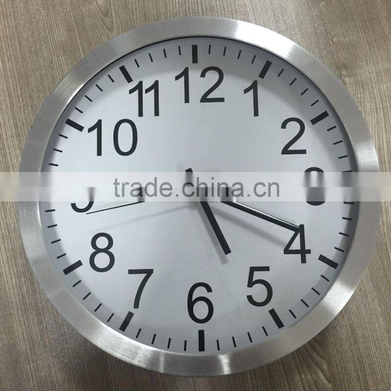 29 inch Metal Wall Clock, Aluminum Clock
