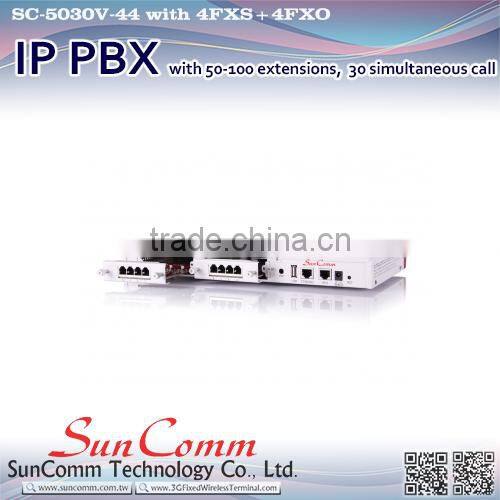 SC-5030V-GSM2 Office Wireless GSM 2SIM IP PBX with 50-100ext 30 simultaneous call