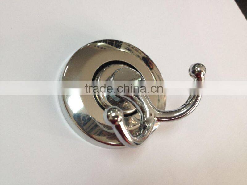 high quality zinc alloy chrome bathroom clothes hooks