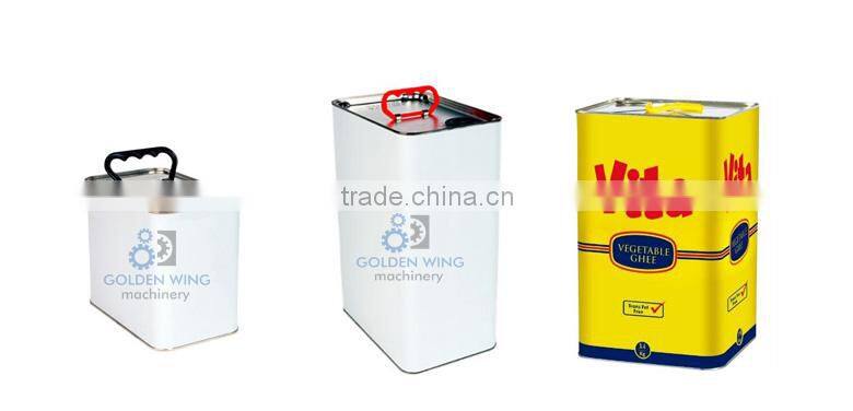 GT4A28 Pneumatic Seamer /Sealing Machine 10-20L Square Can Production Line