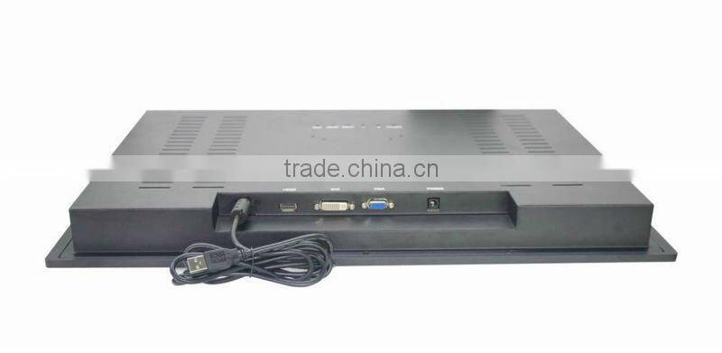 21.5" aluminum bezel industrial monitor (7"~82")