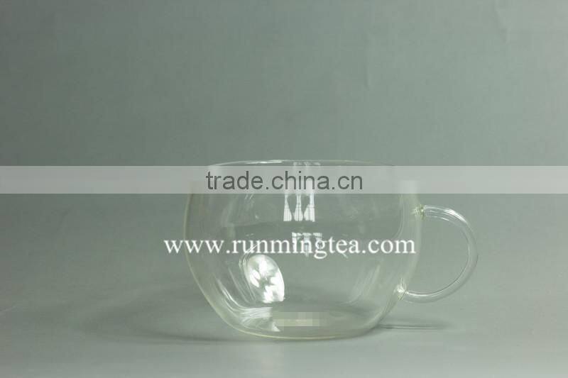 Customized Logo on the glass teaware