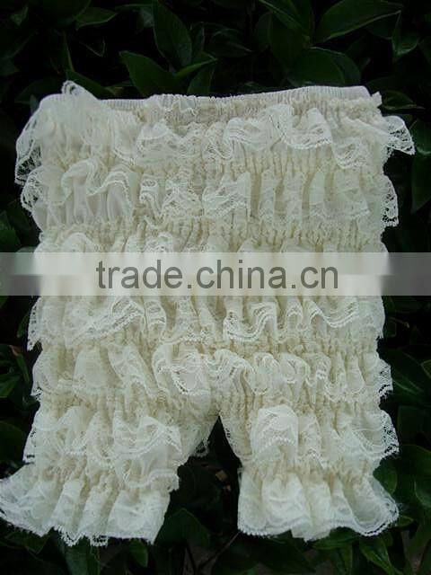 baby clothes kids ruffle shorts lace shorts wholesale baby shorts infant toddler clothes pants baby lace short pants hot pink