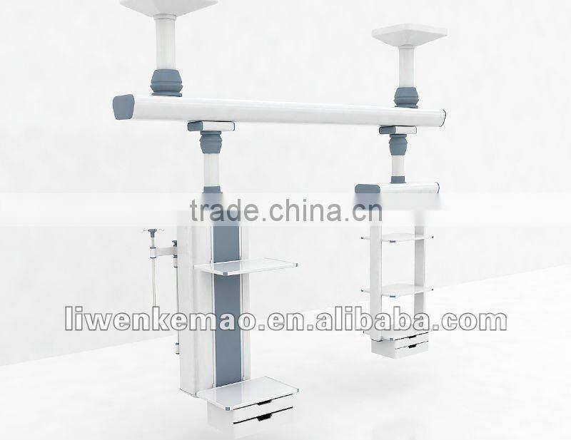 ICU Brigde Double-arm Electric Surgical Pendant LWDT-10 (Electricity and Gas Seperated)