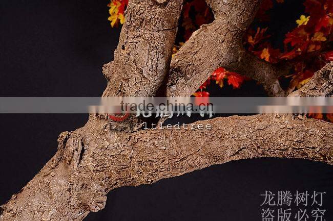 New products 2016 nature trunk Warm white led cherry blossom tree light