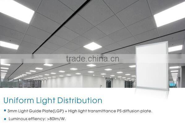 60x60 square ul cul dlc listed led panel light