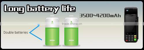 bluetooth Android handheld/portable POS pda with printer nfc barcode scanner