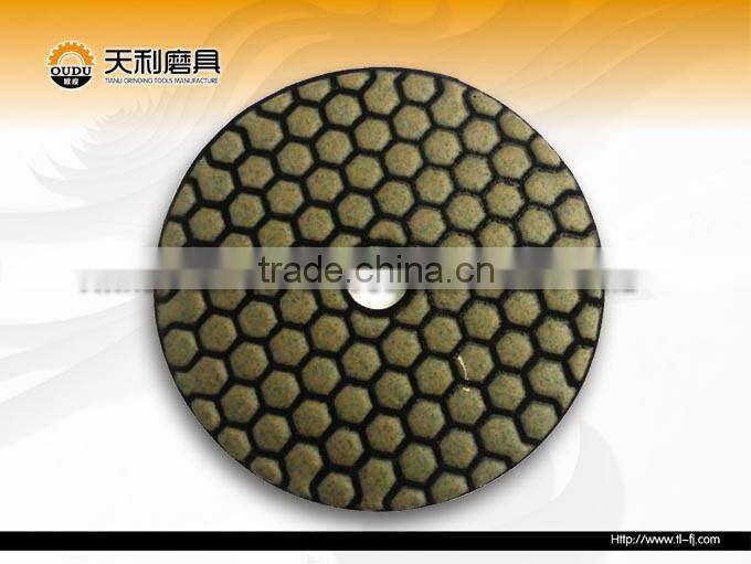 velcro polishing pads polishing dry pads
