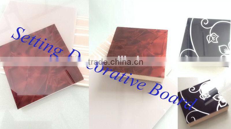 No -Wave Acrylic Faced MDF panels for wardrobe