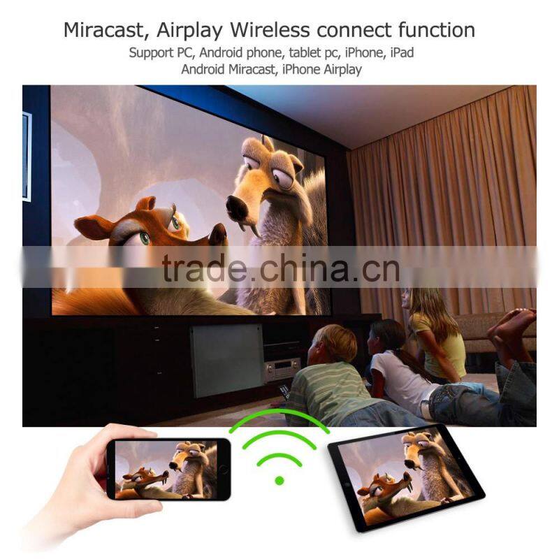 smart video 1500Lumens digital cheap lcd mini projector