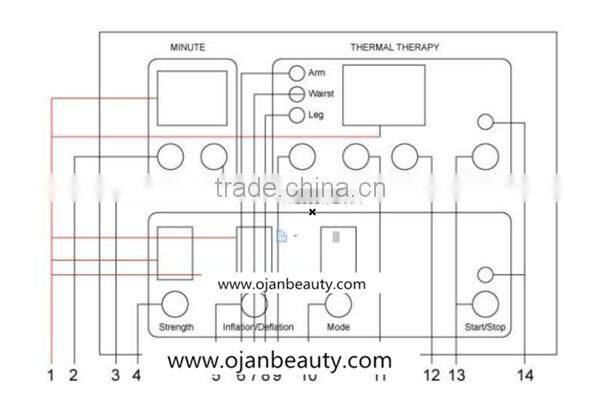 2016 Best selling High Quality ANPAN PH-2BIII Far Infrared waterproof portable electric infrared hot blanket slimming machine