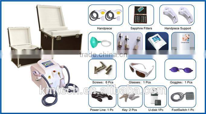 KM300+ SHR Galvanic Beauty Machines for Dermal Problems