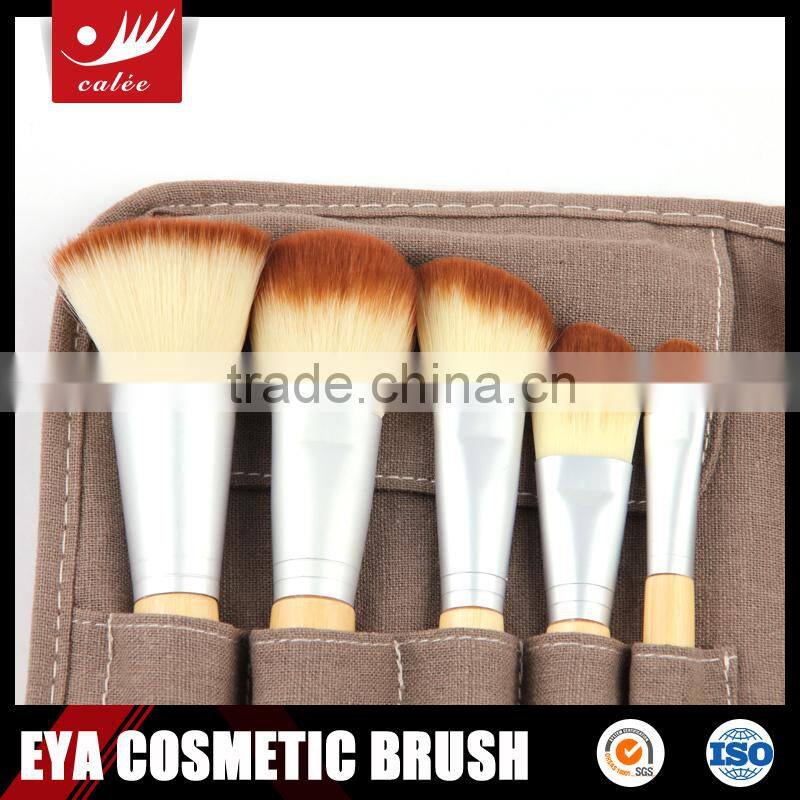 12pcs makeup kit ,made of Bamboo Handle, Synthetic hair