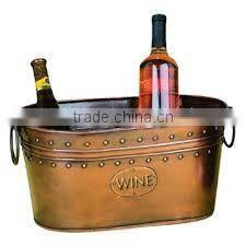 HAMMERED COPPER BUCKET