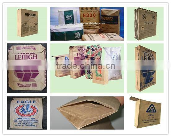 Packing bag for chemical products