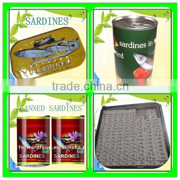 2016 Best Fresh Canned Food Sea Food Canned Sardine in Tomato Sauce