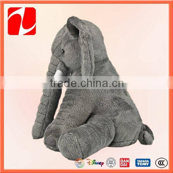 2014 animal plush toy big stuffed plush gray elephant