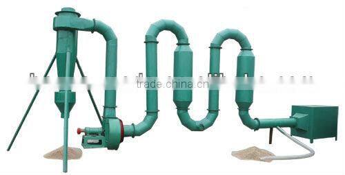 airflow dryer machine to dry wet wood sawdust