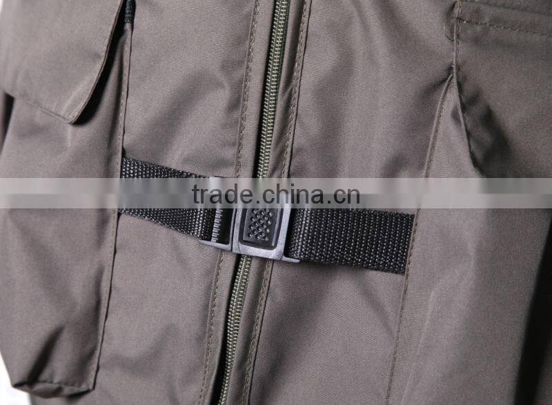 2016 Wholesale factory new design outdoor vest for fishing hunting vests