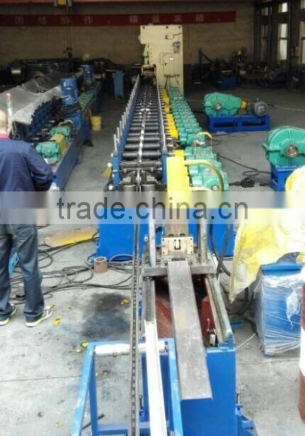 Solid carport beam roll forming machine