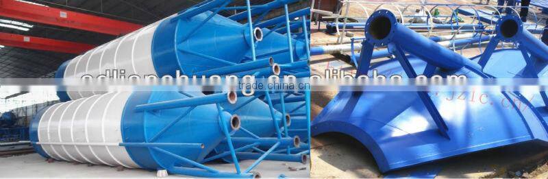 YHZS50 mobile ready mixed concrete plant
