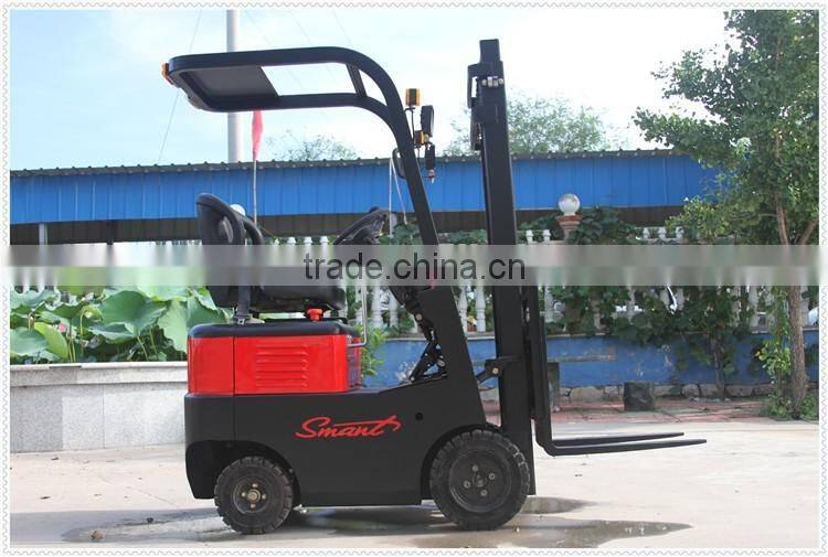 CPD075 factory price 750kg 48V 140Ah mini electric manual forklift