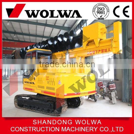 Hot sale crawler long spiral piling machine GNDZ360 11T