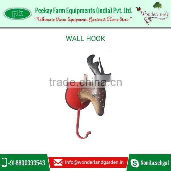 Antique Decorative Deer Face Wall Hook Used for Various Purpose at Best Selling Price