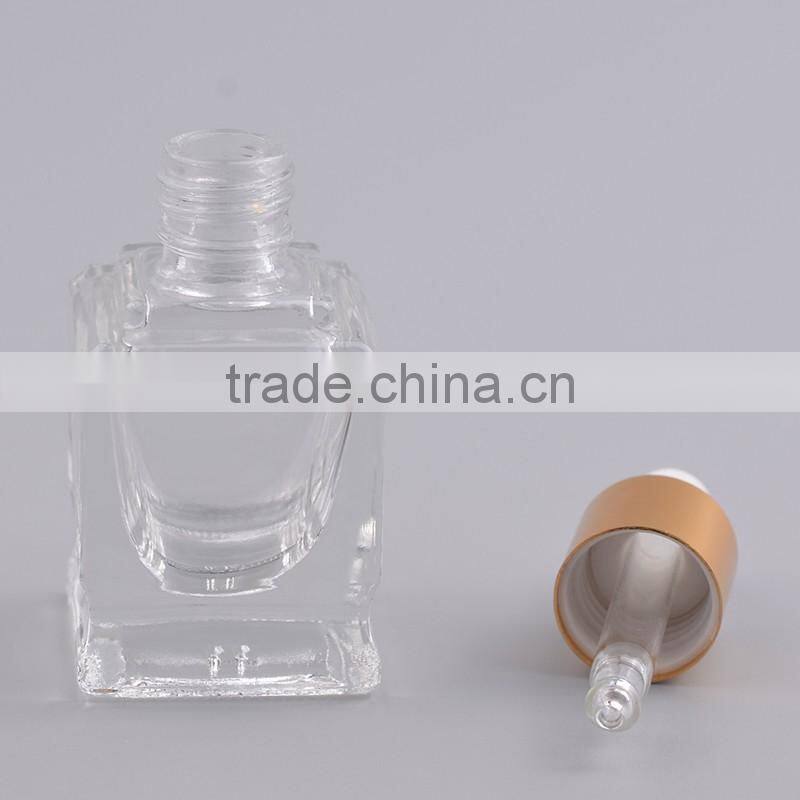 2016high quality dropper bottle empty glass essential oil bottle aluminum