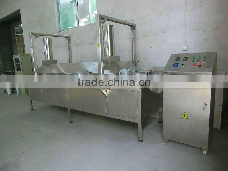 continous belt fryer/ continous deep fryer/potato chips fryer