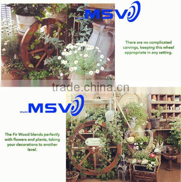 Western Country Wooden Wagon Wheel