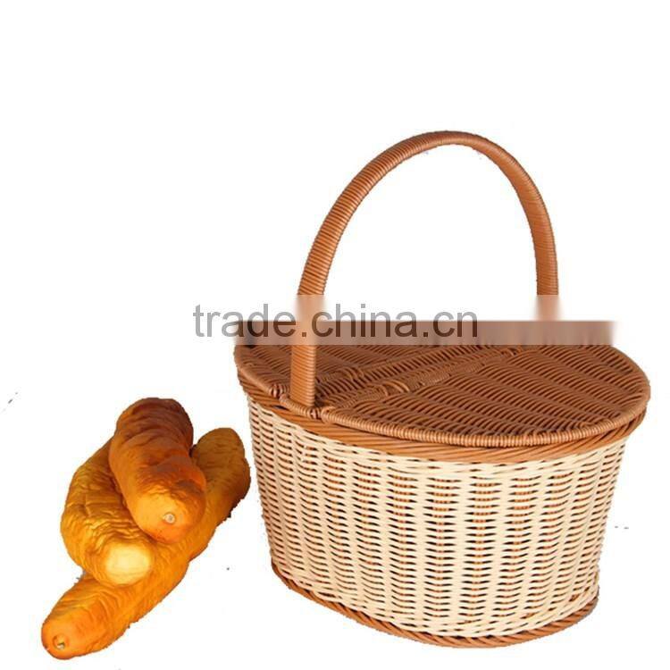 S&D Rattan Type and Picnic Basket Type gift baskets and boxes handle fruit basket