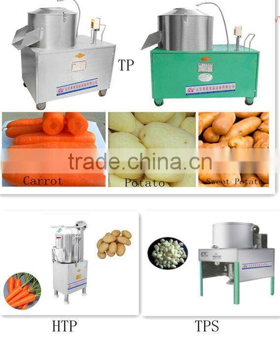 TP 500 stainless steel material electric carrot peeler for potato peeler machine