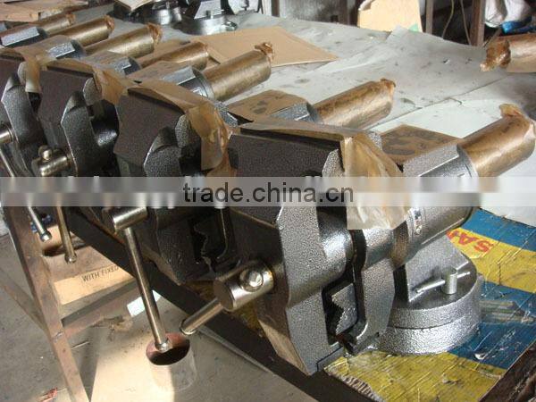 Multi-function 360 jaw rotation and swivel bench vise 5"