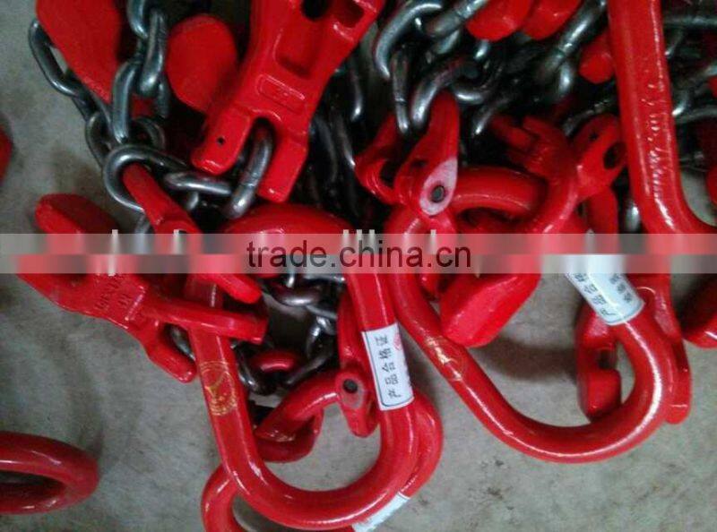 2 legs 12 meters 27.6 tons chain slings