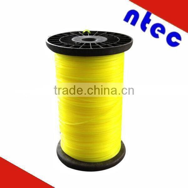3.0mm square orange spool package nylon6 trimmer line