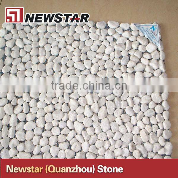 Decorative White Pebble For Park