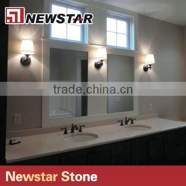 Newstar hotel bathroom vanity quartz countertop