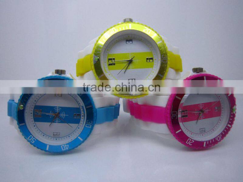 Custom silicone Slap wrist watch
