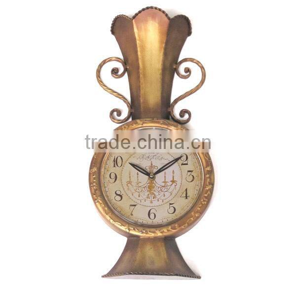Bedroom Table Clock Metal Decorative Desk Clock Alarm Clock