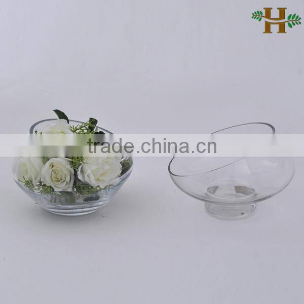 clear glass fruit plate, clear glass fruit bowl