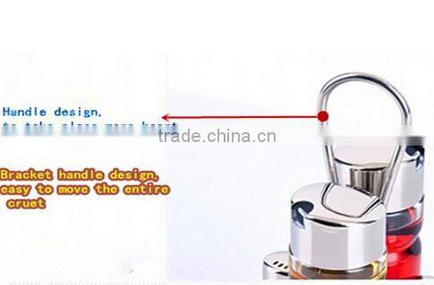 2016 4 Pieces Salt And Pepper Galss Spice Set/ Oil And Vinegar Spice Set