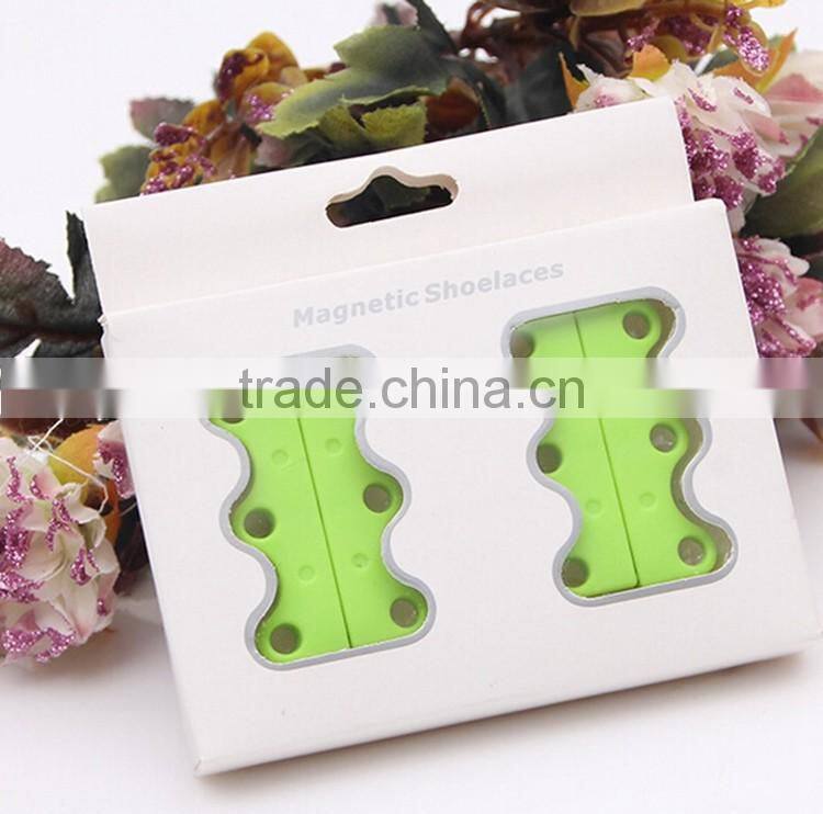 New arrival promotion hot sale magnetic shoe laces buckle
