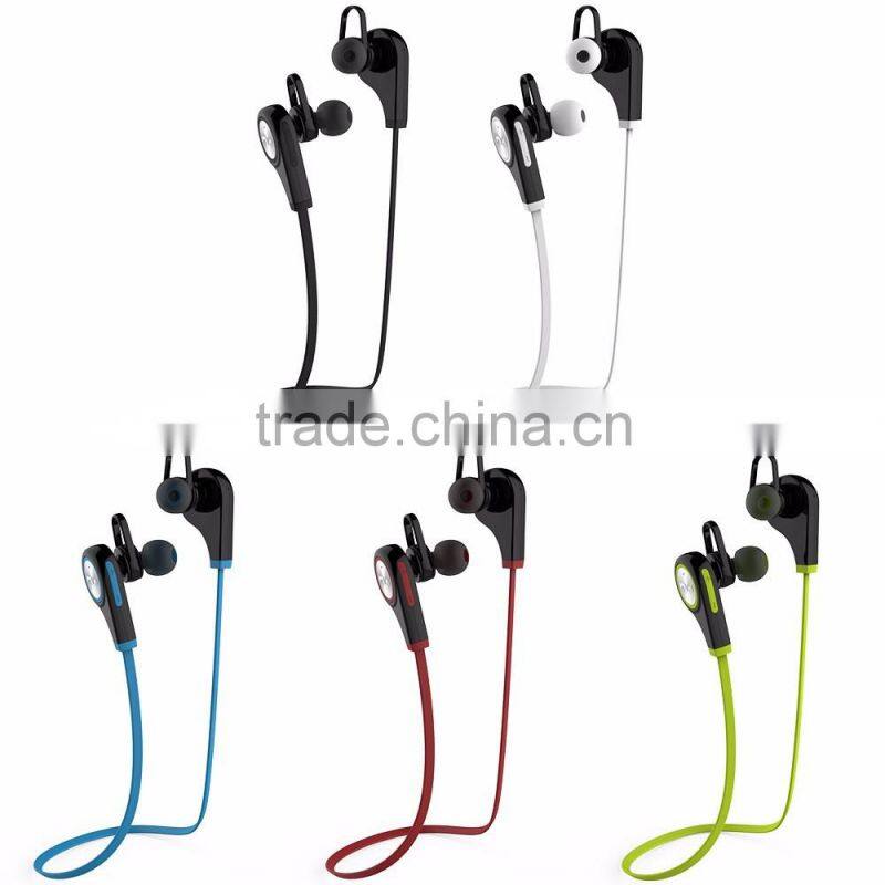 Sports Stereo Bluetooth Wireless Headset, A9 Colorful Double Wireless Earphone For Outdoor Sports